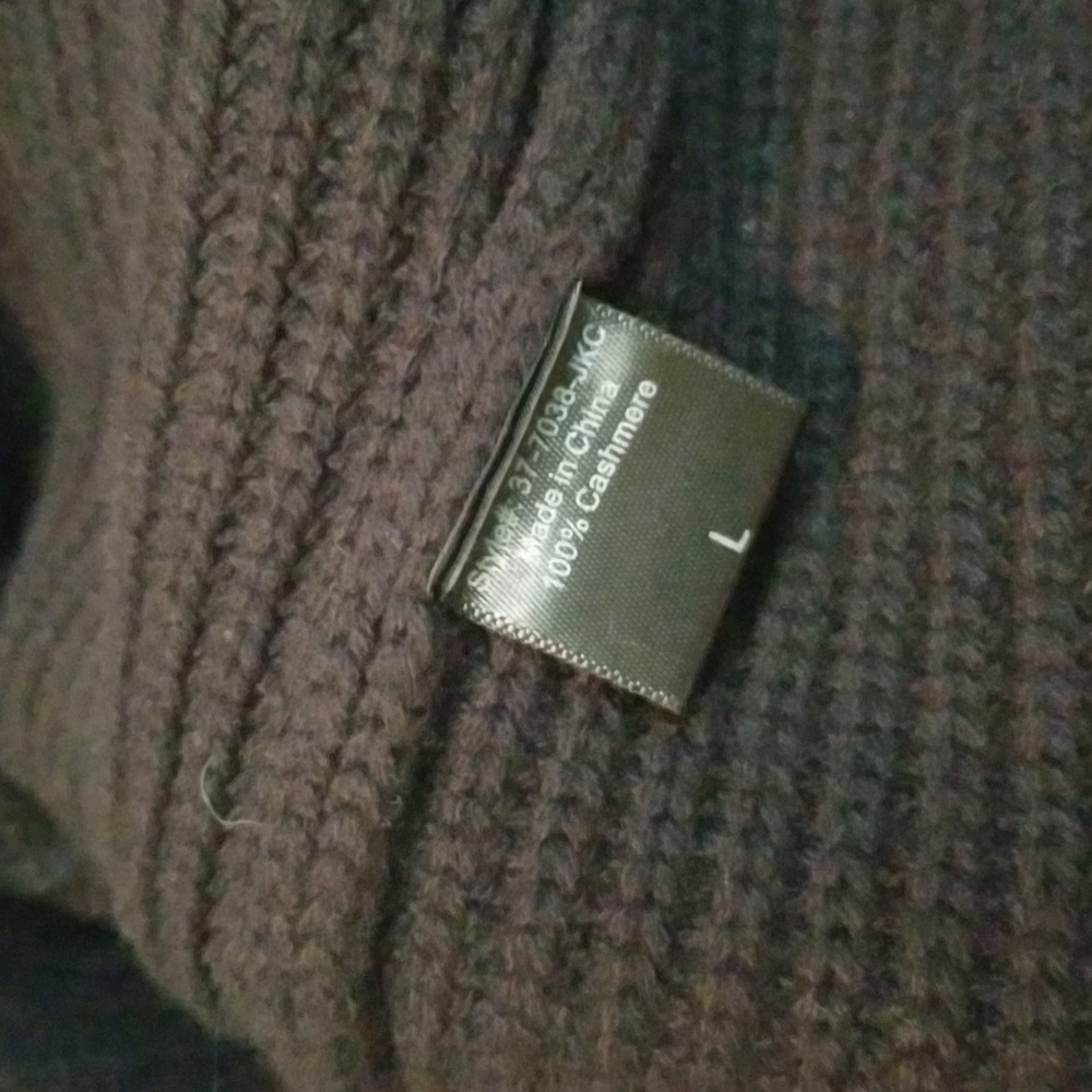 Jenni Kayne Cashmere Turtleneck Sweater Black Size Large/Medium Like New! HP🥳 - Picture 5 of 12